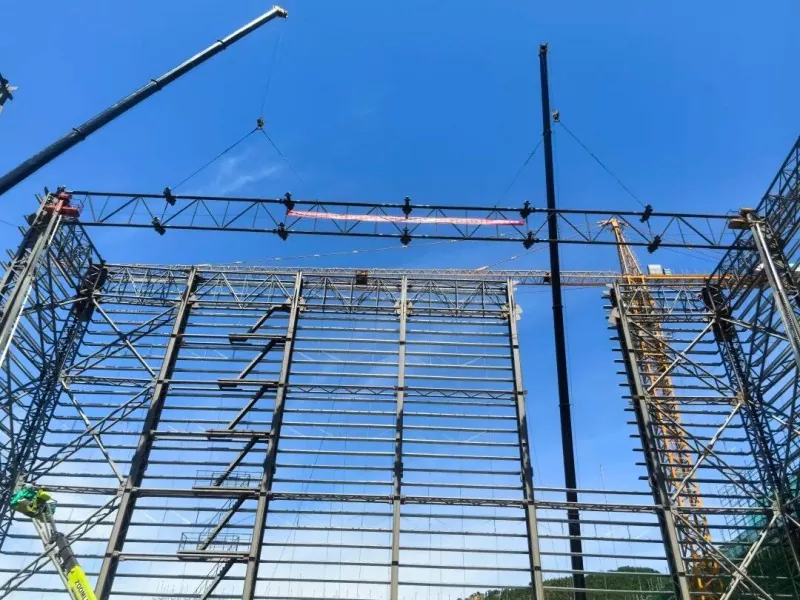Το EHSS ολοκληρώνει την ανύψωση δοκού της αίθουσας θωράκισης σε εθνικό επίπεδο για το καλώδιο Hanhe