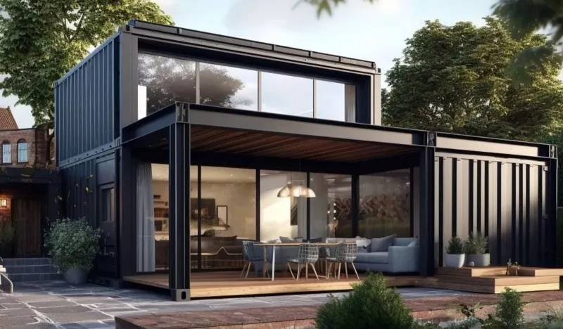 Scenic Area Container House Steel Construction Scenic Area Container House Steel Construction