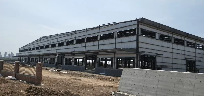 Κατασκευή Αποθήκης Logistics Prefab Modular Steel Frame Κατασκευή Αποθήκης Logistics Prefab Modular Steel Frame