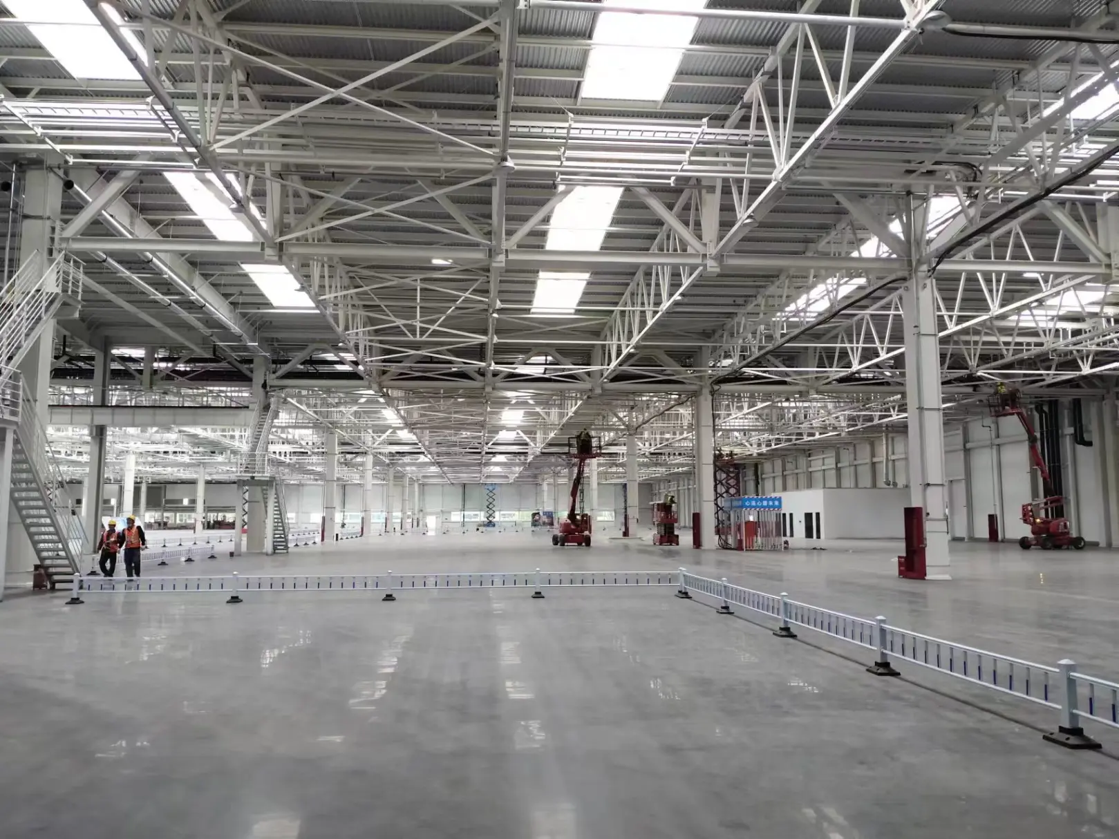 Ατσάλινο σκελετό Auto Parts Factory κατασκευή