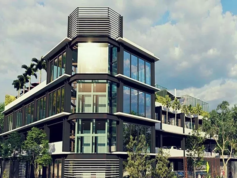Επιχειρηματικό ξενοδοχείο Steel Structure