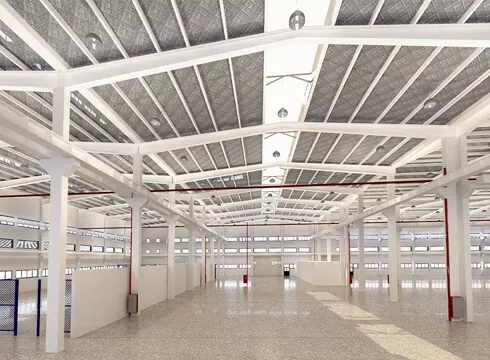 Κέντρο Logistics Steel Structure