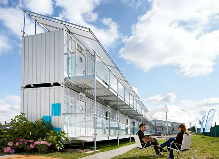 Προσωρινές κατοικίες εμπορευματοκιβωτίων